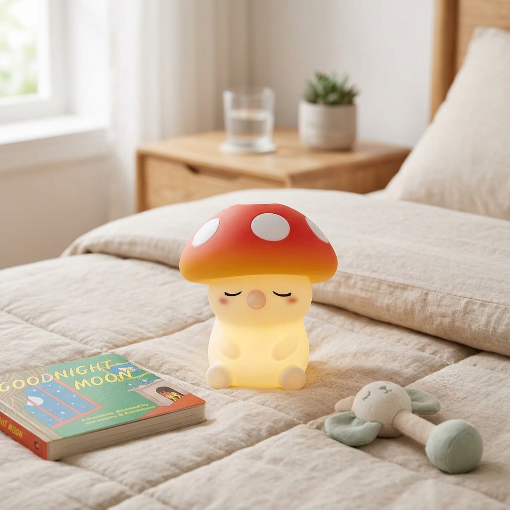 Cute Mushroom Night Light