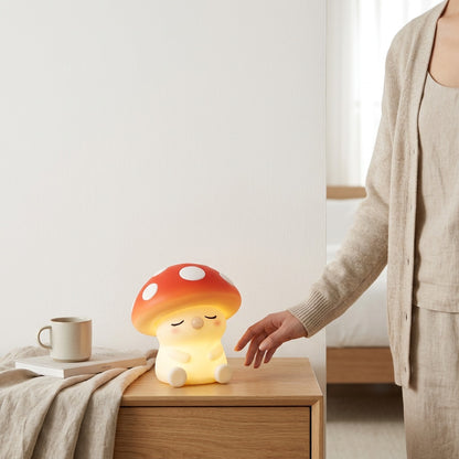 Cute Mushroom Night Light
