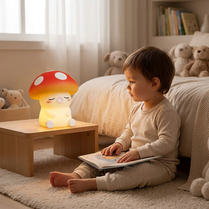 Cute Mushroom Night Light