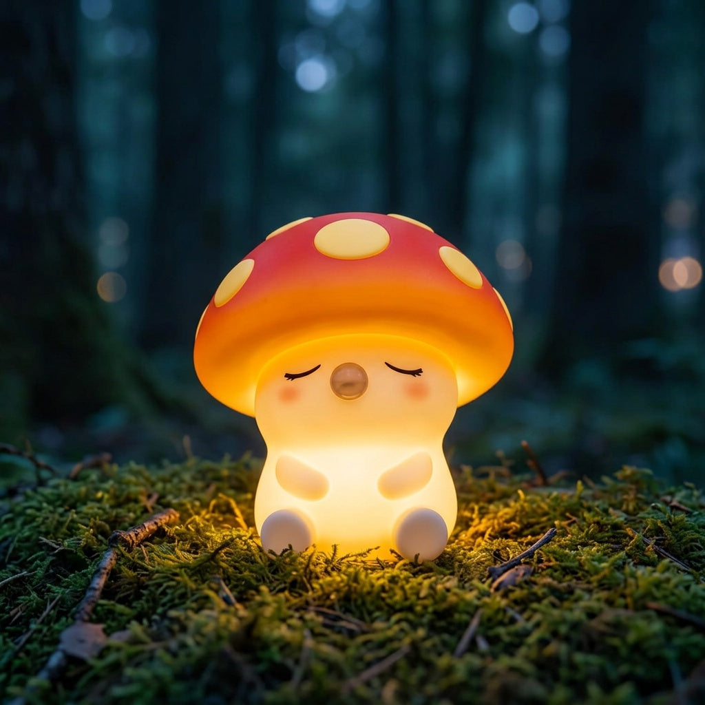 Cute Mushroom Night Light